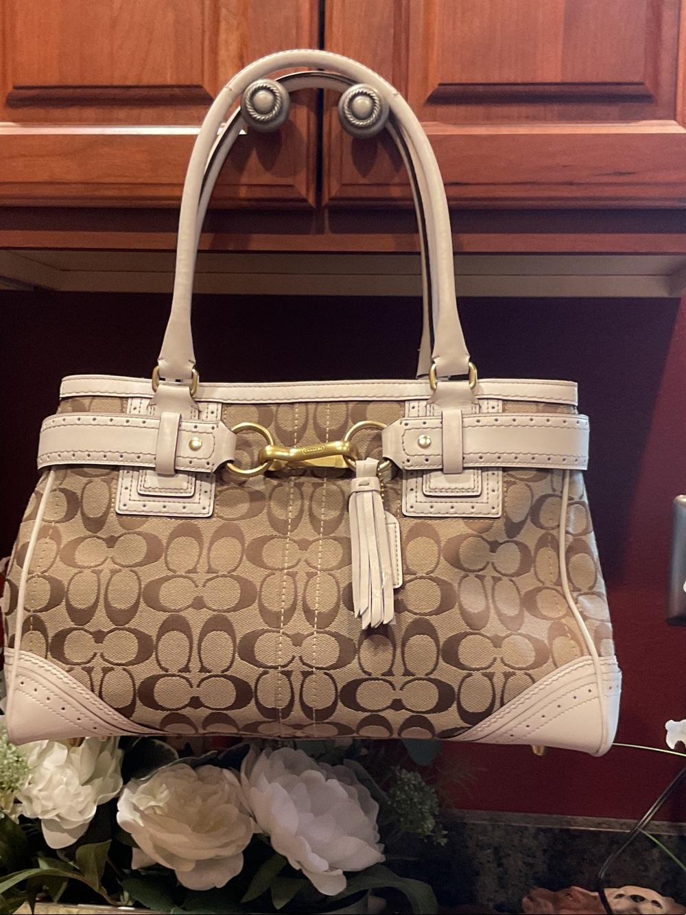 Vintage Coach Signature Bag Classic